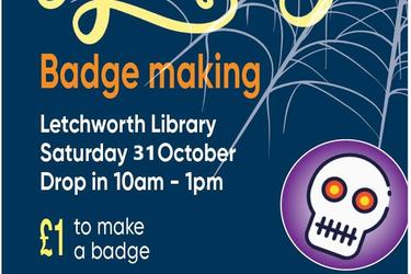 Spooky Badge Making