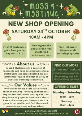 Moss & Mystique Grand Opening