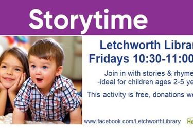 Storytime- Every Friday