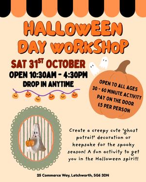 Halloween Day Workshop - Ghost Portraits