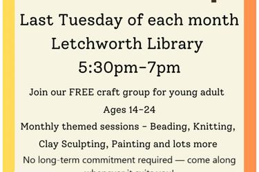 Young Adult Craft Group